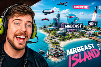 design high CTR youtube thumbnail design