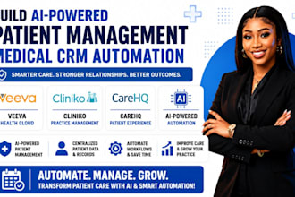 build ai powered patient management veeva cliniko  carehq medical crm automation