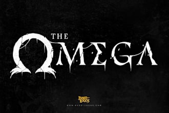 design a powerful heavy metal logo for your band