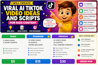create ai video content plan for your tiktok channel