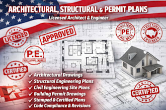 licensed structural engineer stamp georgia california virginia stamp city permit