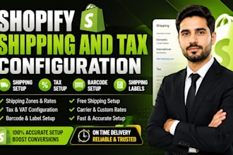 setup shopify shipping tax configuration shopify barcode shopify label