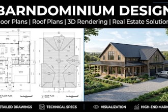 do barndominium country house adu plans roof plans for real estate