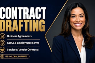 write a US legal contract business agreement nda privacy policy and service