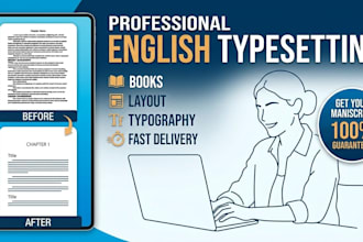 do ms word typesetting and text formatting