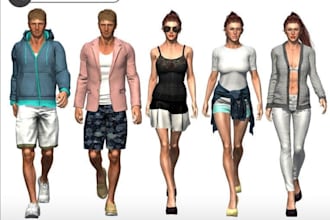 create clo 3d clothing models virtual fashion and game ready garments