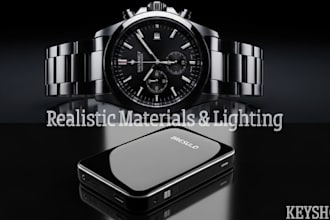 create professional, photorealistic product renderings in keyshot