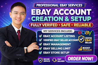 do ebay store setup for any country resident ebay account creation