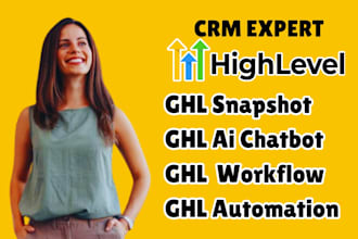 setup ghl ai chatbot, ghl workflow, ghl automation, ghl saas, ghl snapshot