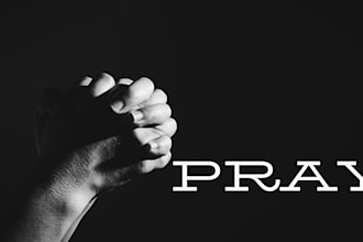 pray for you and perform a mighty prophetic act