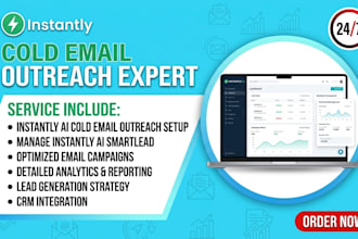 setup instantly ai cold email outreach and manage instantly ai smartlead