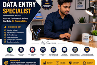 x professional data entry and fast typing work