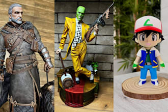 3d print and paint action figure miniature painting 3d model stl resin printing