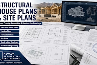 design architect building plans, structural, and civil engineering plans arizona