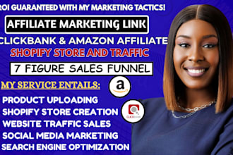 setup clickbank affiliate marketing shopify store amazon affiliate program