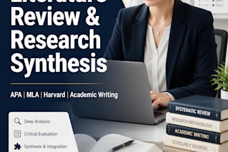 do your academic review and research synthesis writing
