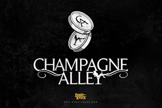 design a timeless classic rock band logo