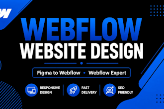 build a fast, SEO friendly webflow website