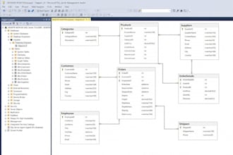 design and develop sql server databases