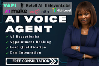 setup ai voice agent, vapi ai, retell ai, elevenlabs, n8n automation