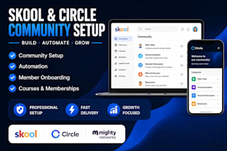 setup skool automation onboarding funnel and membership system