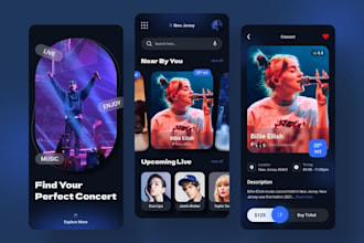 design nightlife, club booking, event discovery, and entertainment app