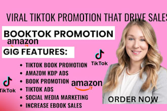 create booktok videos and tiktok book marketing content for ebook sales