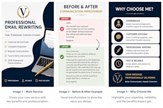 professionally rewrite your customer service or business emails