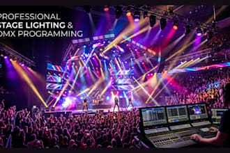 program stage lighting lighting setup dmx programming and stage lighting design