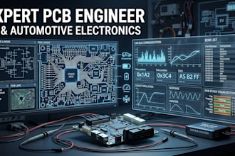 design pcb for electric vehicles car electronics dashboards