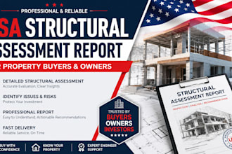 do USA structural assessment report for property buyers and owners