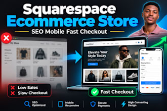 build squarespace ecommerce store squarespace shop squarespace sales growth
