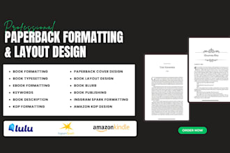 do paperback formatting interior book formatting kindle ebook amazon kdp upload