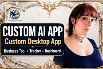 build a simple ai app or custom business tool for you