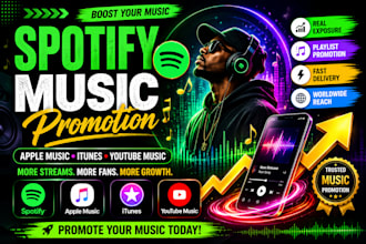 do itunes music promotion spotify music tidal music apple music promotion