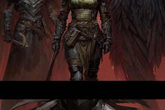 dnd character art and dnd character