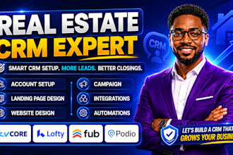set up real estate crm lofty crm, boldtrail, kvcore, gohighlevel, follow up boss