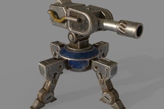 create high quality 3d environment art for games
