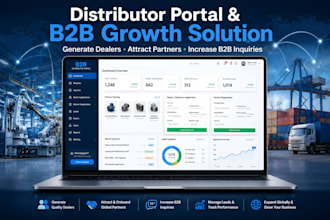 create distributor portal for manufacturers industrial suppliers exporters