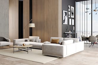 interior design with mood board, budget and shopping list