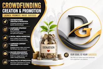 create and promote your crowdfunding campaign kickstarter indiegogo gofundme