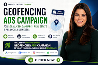 setup geofencing ads for cbd cannabis real estate and local businesses