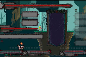 do pixel game UI, hud, menu bar, gui asset, pixel bar, frame and retro interface