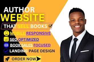 build a modern squarespace book author or ebook author website