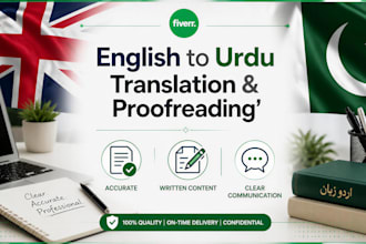 be your urdu to english documents translation