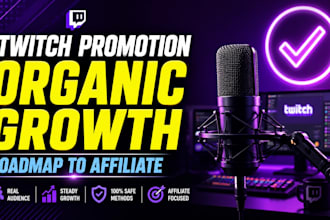 do organic twitch promotion for channel growth to hit affiliate