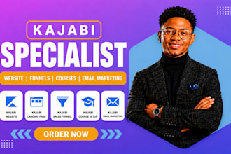 design kajabi website kajabi online course kajabi sales funnel kajabi expert