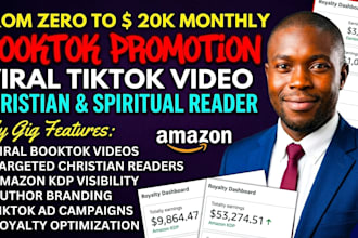 create a booktok marketing strategy for indie and christian authors