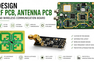 design rf pcb antenna pcb and wireless communication board