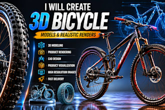 design bike frame, bicycle components and solidworks cad drawings